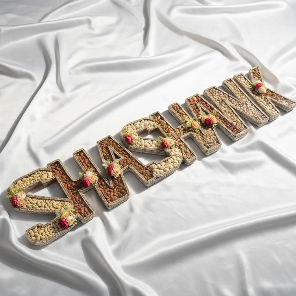 Custom Name Dry Fruit Hamper