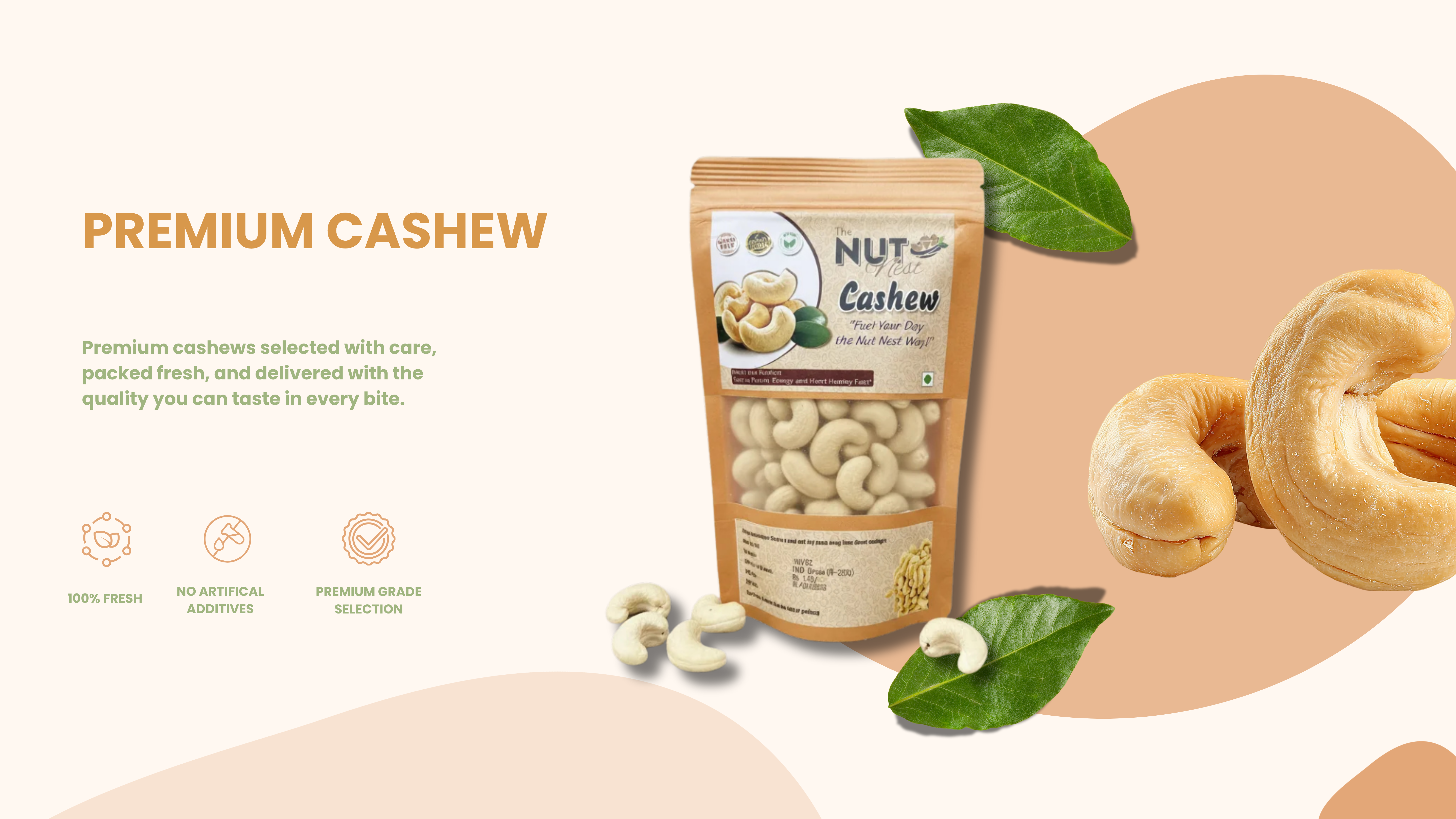 The Nut Nest — Premium Cashews